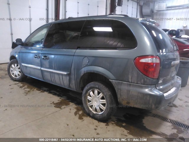 2A4GP54L96R873928 - 2006 CHRYSLER TOWN & COUNTRY TOURING GRAY photo 3