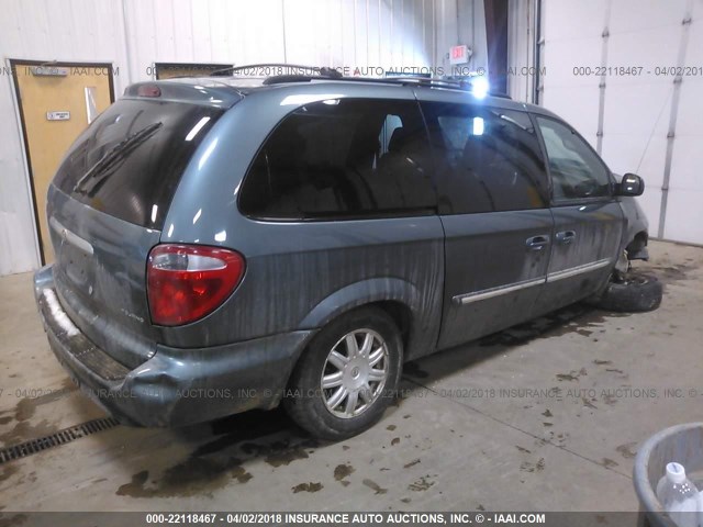 2A4GP54L96R873928 - 2006 CHRYSLER TOWN & COUNTRY TOURING GRAY photo 4