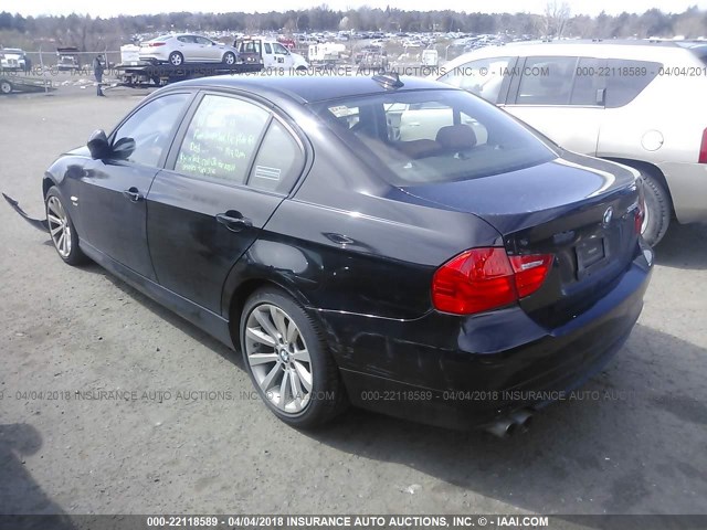 WBAPK5C53BF122703 - 2011 BMW 328 XI SULEV BLACK photo 3