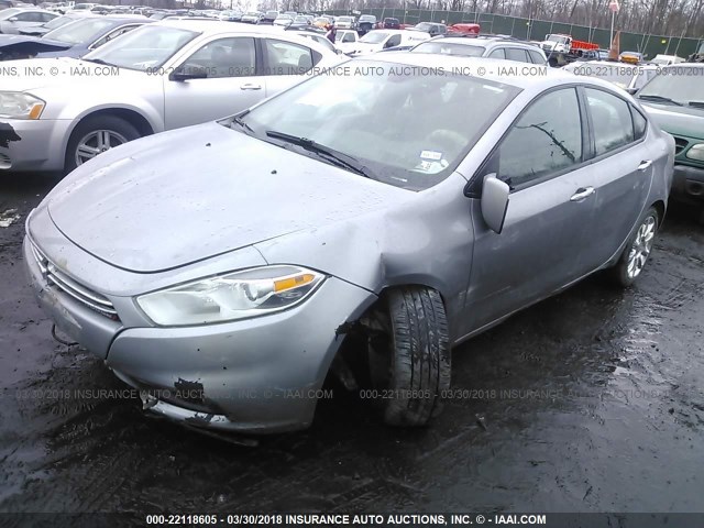 1C3CDFFA9GD820718 - 2016 DODGE DART SXT SPORT SILVER photo 2