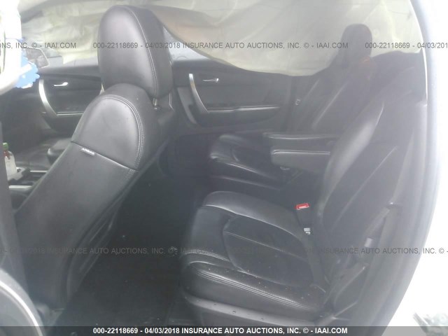 1GKEV23D19J178304 - 2009 GMC ACADIA SLT-1 Biały zdjęcie 8