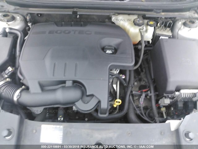 1G1ZB5E03CF112776 - 2012 CHEVROLET MALIBU LS 银色 照片 10