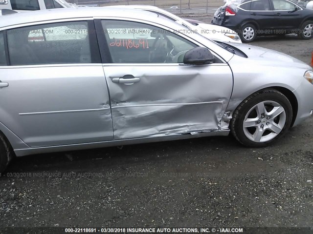1G1ZB5E03CF112776 - 2012 CHEVROLET MALIBU LS 银色 照片 6