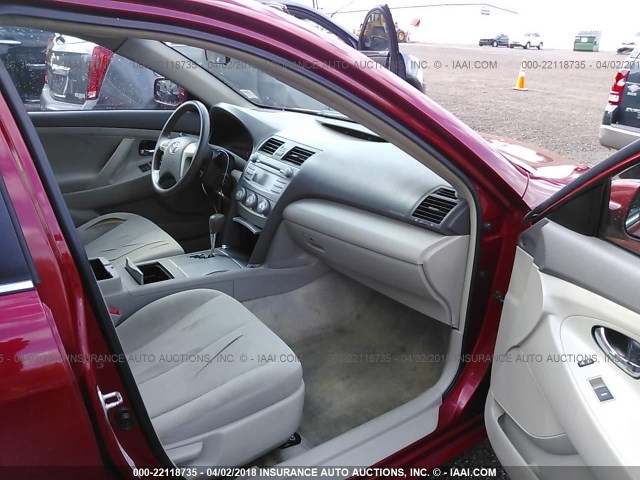 4T1BF3EK9AU029036 - 2010 TOYOTA CAMRY SE/LE/XLE 红色 照片 5