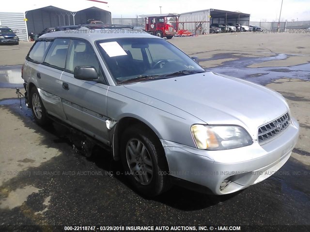 4S3BH675847639102 - 2004 SUBARU LEGACY OUTBACK AWP SILVER photo 1