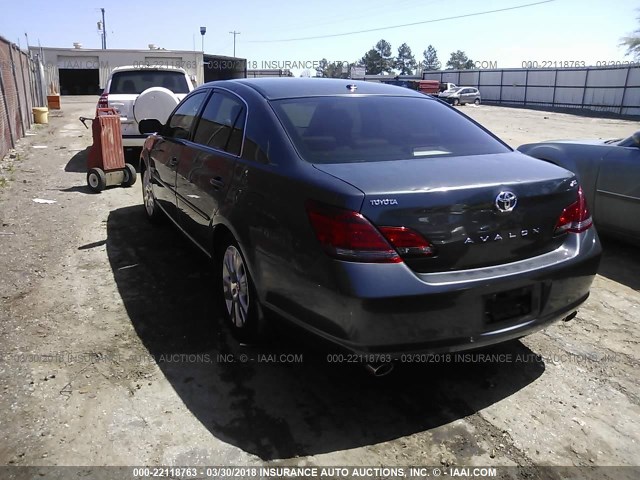 4T1BK3DBXAU356901 - 2010 TOYOTA AVALON XL/XLS/LIMITED GRAY photo 3