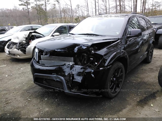 3C4PDCBB0FT583331 - 2015 DODGE JOURNEY SXT BLACK photo 2