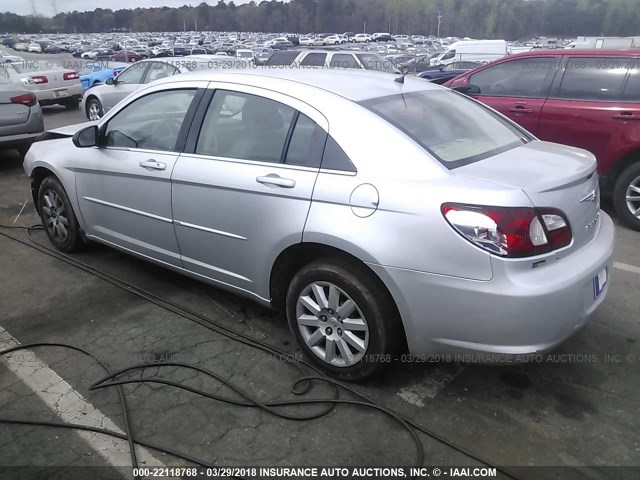 1C3LC46R67N656433 - 2007 CHRYSLER SEBRING SILVER photo 3