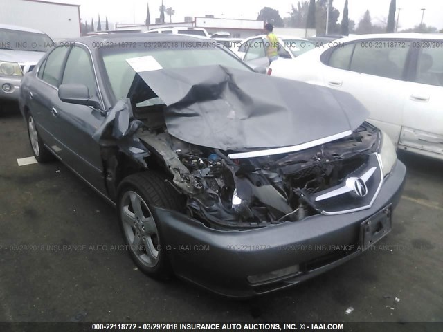 19UUA56863A008029 - 2003 ACURA 3.2TL TYPE-S GRAY photo 1