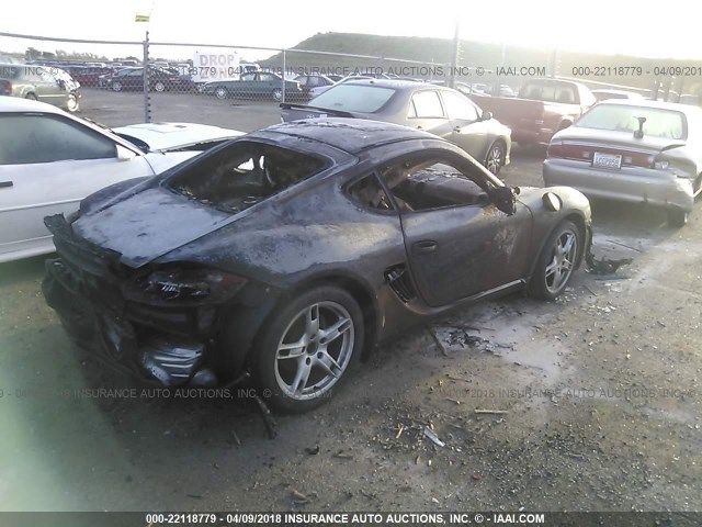 WP0AA29837U760853 - 2007 PORSCHE CAYMAN S BROWN photo 4