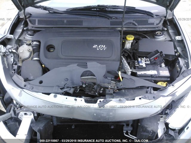 1C3CDFCA2DD682309 - 2013 DODGE DART LIMITED/R/T GRAY photo 10