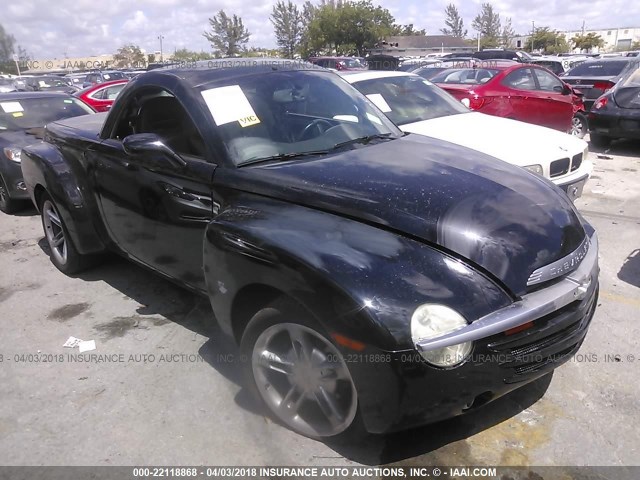 1GCES14P94B114084 - 2004 CHEVROLET SSR 黑色 照片 1