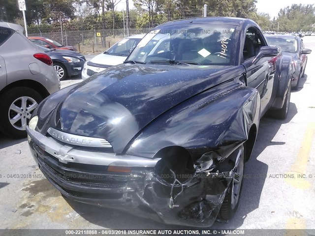 1GCES14P94B114084 - 2004 CHEVROLET SSR 黑色 照片 6