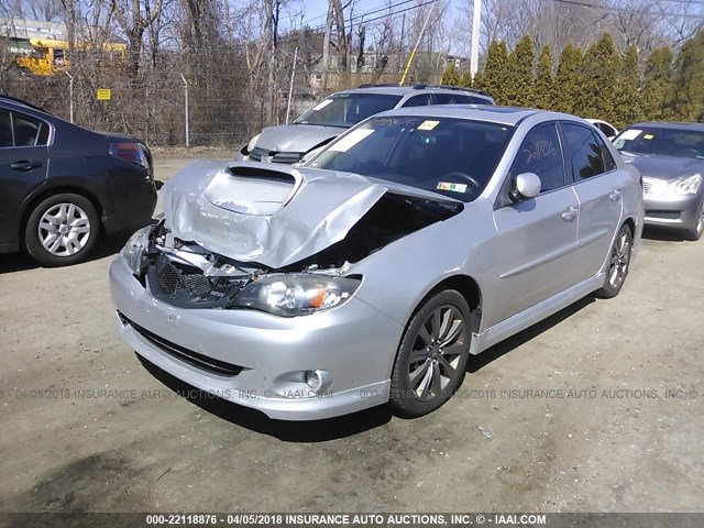 JF1GE76619G503440 - 2009 SUBARU IMPREZA WRX SILVER photo 2