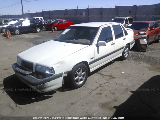 YV1LS5540V1367900 - 1997 VOLVO 850 WHITE photo 2