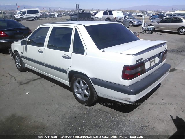 YV1LS5540V1367900 - 1997 VOLVO 850 WHITE photo 3