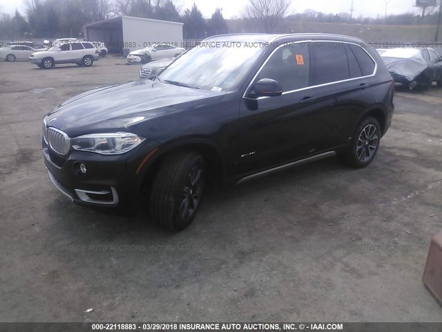 5UXKR2C56J0Z15582 - 2018 BMW X5 SDRIVE35I BLACK photo 2