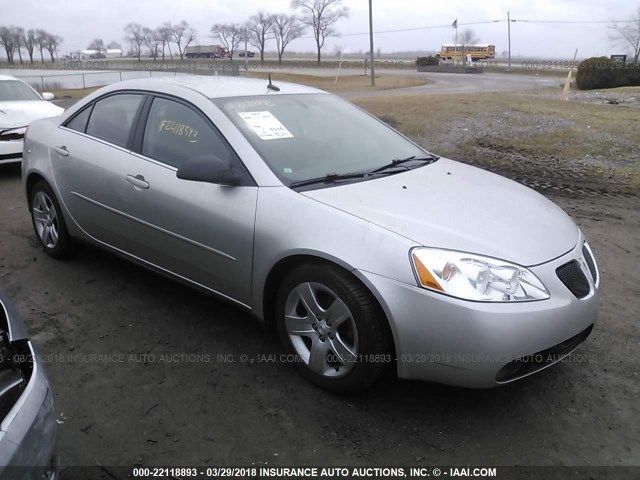 1G2ZG57B584162335 - 2008 PONTIAC G6 SE SILVER photo 1