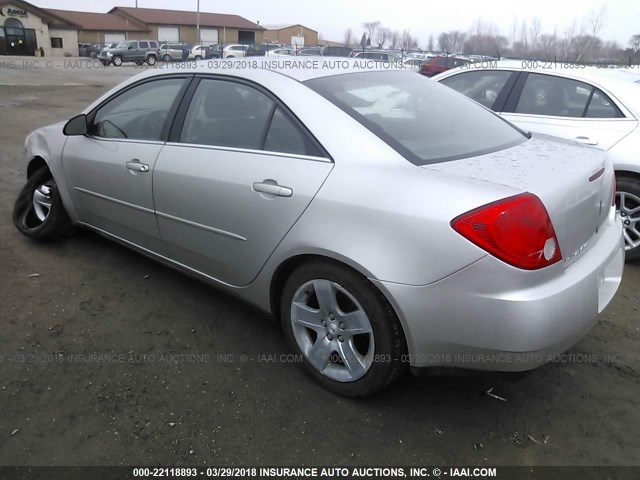 1G2ZG57B584162335 - 2008 PONTIAC G6 SE SILVER photo 3