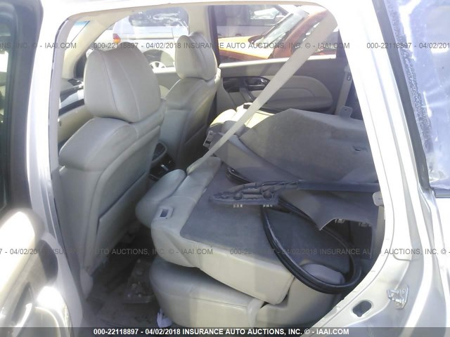 2HNYD28447H501550 - 2007 ACURA MDX TECHNOLOGY SILVER photo 8