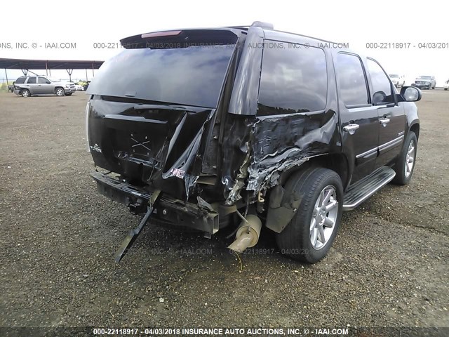 1GKEC63848J217403 - 2008 GMC YUKON DENALI BLACK photo 6