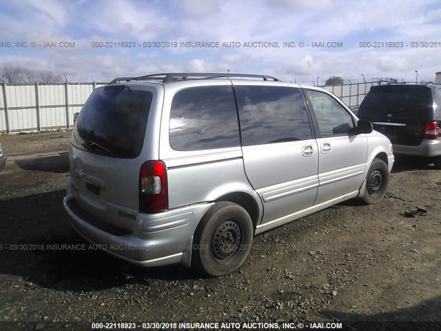 1GHDU03E0WD278308 - 1998 OLDSMOBILE SILHOUETTE SILVER photo 4