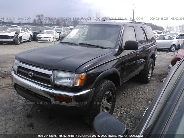 JT3HN86R7W0150757 - 1998 TOYOTA 4RUNNER SR5 BLACK photo 2