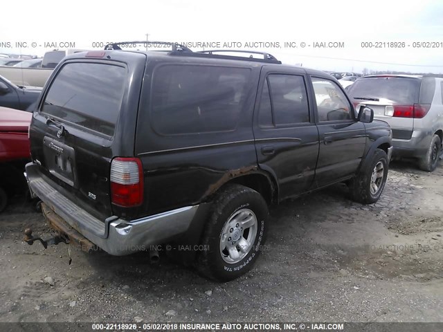 JT3HN86R7W0150757 - 1998 TOYOTA 4RUNNER SR5 BLACK photo 4