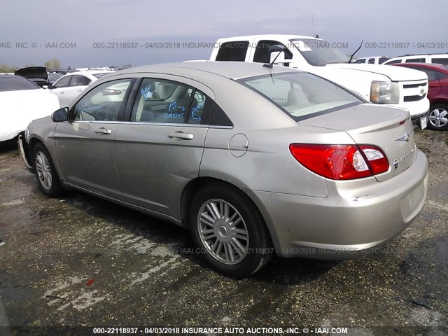 1C3LC56R38N118831 - 2008 CHRYSLER SEBRING TOURING GOLD photo 3