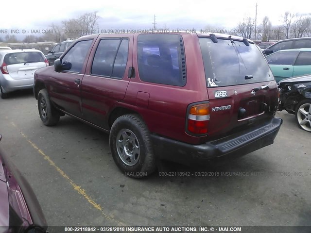 JN8AR05Y1VW119001 - 1997 NISSAN PATHFINDER LE/SE/XE RED photo 3