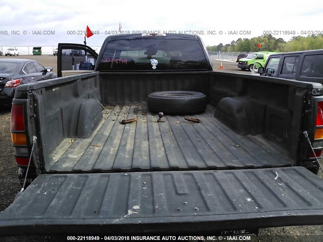 1GCJK33295F898843 - 2005 CHEVROLET SILVERADO K3500 BLACK photo 8