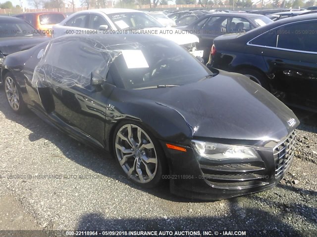 WUAENAFG7BN002922 - 2011 AUDI R8 BLACK photo 1