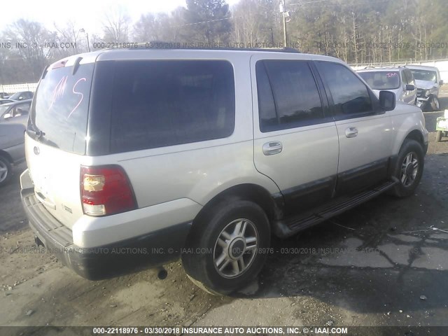 1FMPU15L33LB06193 - 2003 FORD EXPEDITION XLT 银色 照片 4