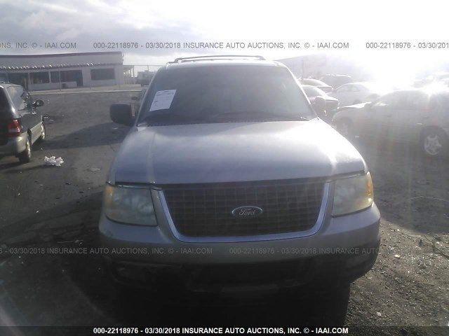 1FMPU15L33LB06193 - 2003 FORD EXPEDITION XLT SILVER photo 6