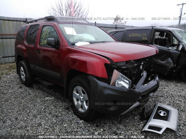 5N1AN0NW6CC505686 - 2012 NISSAN XTERRA OFF ROAD/S/SE RED photo 1