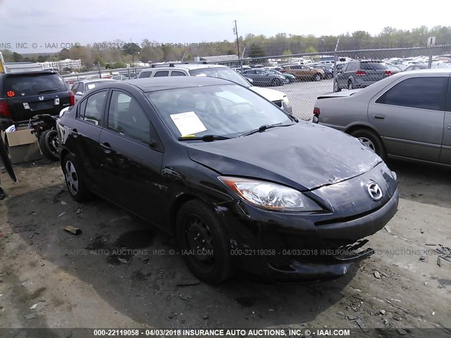 JM1BL1UF4C1533715 - 2012 MAZDA 3 I BLACK photo 1