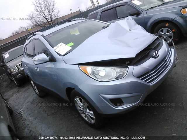 KM8JU3AC6CU501907 - 2012 HYUNDAI TUCSON GLS/LIMITED 浅蓝色 照片 1