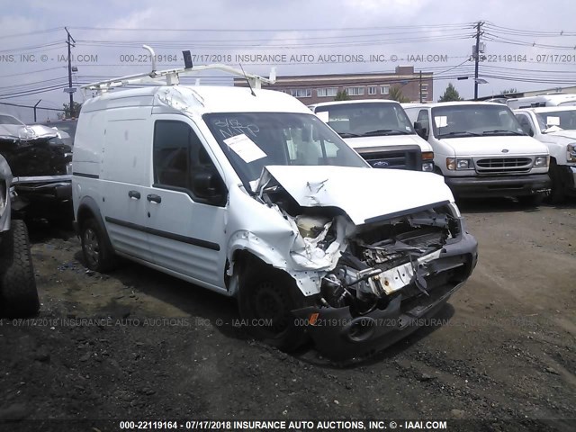 NM0LS7ANXDT145736 - 2013 FORD TRANSIT CONNECT XL WHITE photo 1