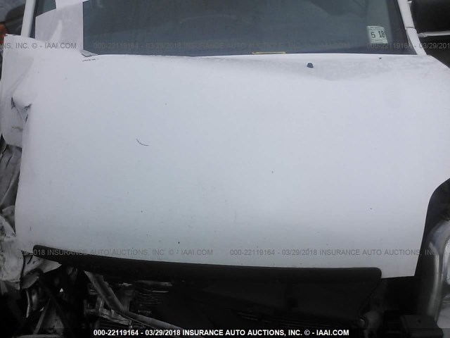 NM0LS7ANXDT145736 - 2013 FORD TRANSIT CONNECT XL WHITE photo 10
