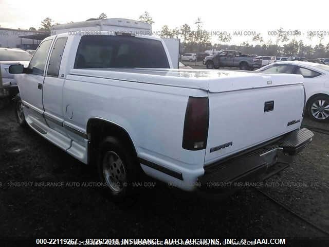 2GTEC19K7S1585531 - 1995 GMC SIERRA C1500 WHITE photo 3