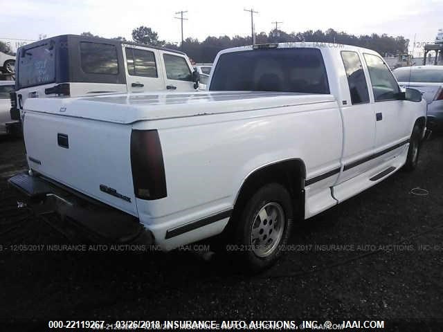 2GTEC19K7S1585531 - 1995 GMC SIERRA C1500 WHITE photo 4