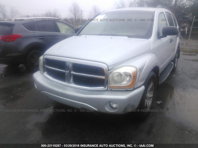 1D4HB58D64F111451 - 2004 DODGE DURANGO LIMITED SILVER photo 6