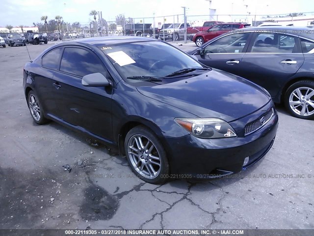 JTKDE177750045948 - 2005 TOYOTA SCION TC 灰色 照片 1