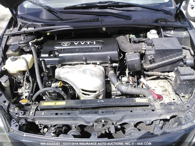 JTKDE177750045948 - 2005 TOYOTA SCION TC 灰色 照片 10