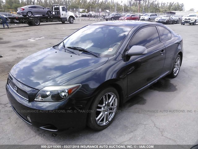 JTKDE177750045948 - 2005 TOYOTA SCION TC 灰色 照片 2