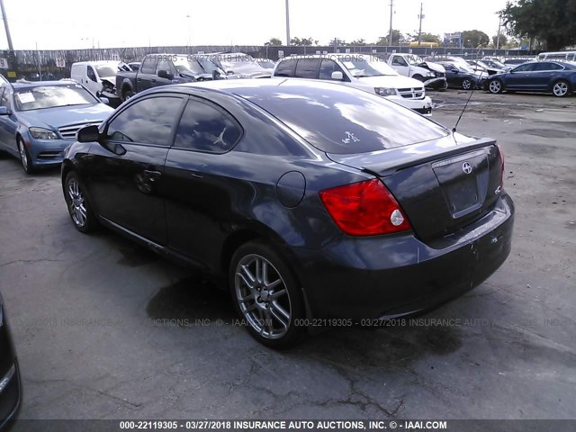 JTKDE177750045948 - 2005 TOYOTA SCION TC 灰色 照片 3