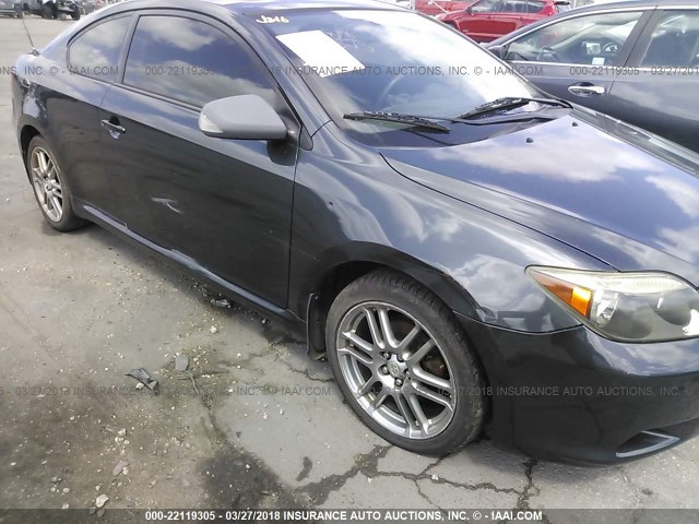 JTKDE177750045948 - 2005 TOYOTA SCION TC 灰色 照片 6