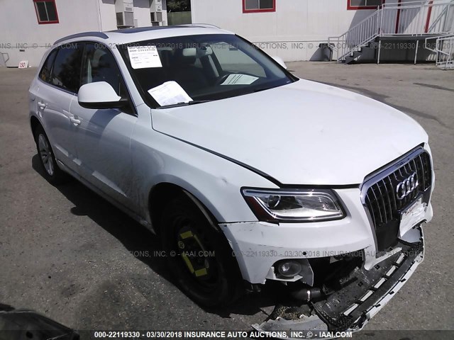 WA1LFAFP7DA075391 - 2013 AUDI Q5 PREMIUM PLUS WHITE photo 1