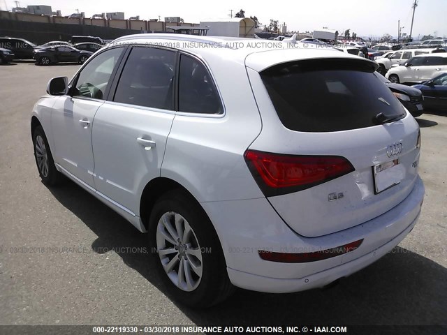 WA1LFAFP7DA075391 - 2013 AUDI Q5 PREMIUM PLUS WHITE photo 3