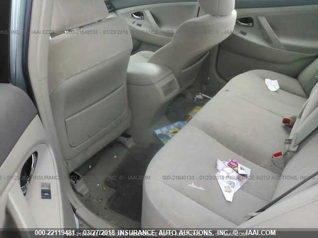 4T1BF3EK9AU558048 - 2010 TOYOTA CAMRY SE/LE/XLE Light Blue photo 8